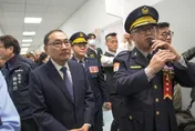 新北市捷運警察隊全新成立　市長侯友宜親赴揭牌