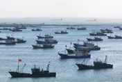 陸上千漁船在台海設「漂浮長城」！外媒分析：恐「演練鎖台」