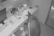 影/北市大安區診所遭竊　嫌犯鐵撬破壞得手12萬秒遭逮