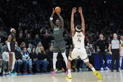 NBA/終於贏球！藍道18分領軍　灰狼痛宰殘陣勇士終止5連敗
