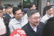 卓榮泰視察宜蘭僅綠營民代出席　藍營痛批淪輔選列車