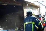 社子島工廠爆工安意外　他切割鐵桶遭誤擊一度命危