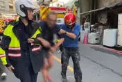 影/基隆集合式住宅突飄詭濃煙、疑有爆炸聲　1人送醫搶救