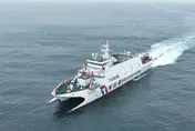 蘭嶼達悟族「海洋精神舞」祈福　最新海巡艦蘭嶼號交艦
