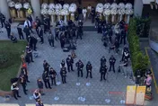 竹聯幫大老吳敦今告別式　40警力強勢執法加強攔檢