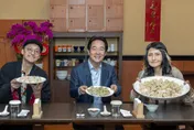 100顆水餃算什麼！日本大胃王進總統府　賴清德看傻：再加10隻雞腿