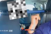 影/新竹女奧客搭霸王車還作勢跳車　嗆：還以為我不敢跳