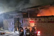 里長辦公室全面燃燒！　疑電動車充電釀災