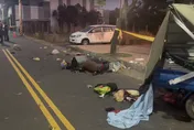 台南警追拒檢貨車釀連環撞　5人受傷送醫最小僅4歲