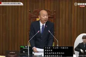 傅崐萁請鄭麗君上台備詢　韓國瑜阻止：院長請假才由副院長代理