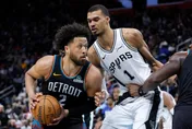 NBA/文班亞馬賞活塞6火鍋！率馬刺9連勝　雷霆躺升聯盟龍頭