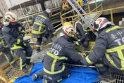 影/台玻台中廠工安意外！男員工「跌墜污水槽」救起身亡