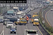 上班時間塞爆！國3苑裡段追撞緩撞車「3車擠一團」