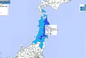日本東北外海9分鐘連2起極淺層強震　最大規模6.0