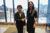 女力首長相會波士頓！盧秀燕與「台灣之光」交流市政　牽起台灣淵源