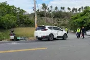 影/台11線出人命！騎士撞休旅車「車炸裂人斷魂」