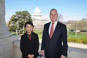 盧秀燕訪美晤國會台灣連線主席　深化台美城市外交
