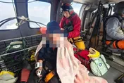 登山客秀姑巒山墜落碎石坡重傷　空勤直升機吊掛送醫