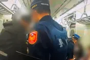 影/區間車乘客嚇壞！男子大聲叫囂「我要殺人！」　鐵警火速逮人