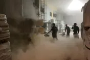 花壇食品容器廠深夜起火！場內一片霧茫茫　出動21人搶救