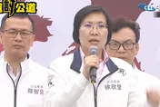 初選勝出隔天上凱道挺柯　徐欣瑩曝下一步：一定會拜會陳見賢
