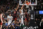 NBA/超扯！文班亞馬「8分鐘飆雙十」寫紀錄　馬刺9連勝