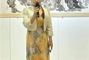 筆韻生春楊小寧國畫展！綻放生命韌性　佛光緣美術館台南館展出