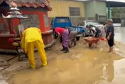影/苗栗豪雨狂炸「民宅慘泡泥水」　市長急安排飯店安置