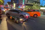 影/北市中山區小黃連撞3車！肇事運將自稱：肇事過程毫無印象
