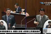 與卓榮泰台語互槓　謝龍介為中選會人事案怒批：雞仔腸鳥仔肚
