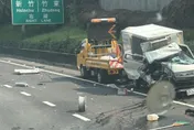 疑精神不濟釀禍！國1寶山路段4大小車追撞　4傷送醫