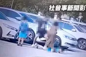 影/國父紀念館狠父當街家暴　男童遭揮拳狠揍猛踹