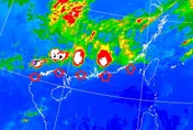 「排隊的雲團」畫面曝！鄭明典：在梅雨季是致災豪雨特徵