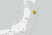 日本東北再震！三陸外海規模5.4地震　震源深度僅10KM