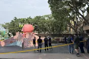 板橋溪北公園38歲男遭割喉、切腹浴血亡　身旁有刀