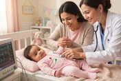 嘉義首例！1歲女嬰免開刀修補心臟破洞　手術當日出院