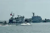 大陸海警船再度越界侵金門水域！海巡「一對一」併航強硬驅離