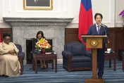 接見史瓦帝尼國王特使　賴總統：台史不向霸權屈服