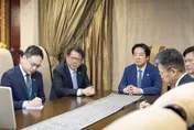 抵史國訪問與國安團隊視訊會議　賴清德：守護台灣是我們使命