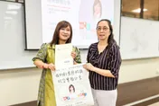 世新大學企管系搭橋　健康力黃千芬傳授跨域創業心法