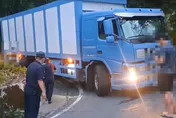 影/導錯路！物流車受困那瑪夏山徑　進退兩難畫面曝