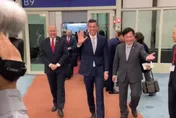 友邦巴拉圭總統來訪！外交部長林佳龍親接機