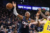 NBA/團隊多點開花！衛冕軍雷霆輕取湖人　系列賽2連勝