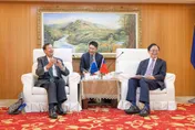 張善政會見紐西蘭羅托魯瓦市議員Trevor Maxwell　聚焦原民、體育及觀光交流