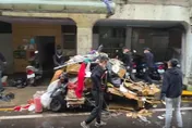 桃園米奇屋強制清除　17噸垃圾塞爆逃生通道