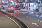 影/北市特斯拉斑馬線撞飛行人　22歲男腦出血送醫