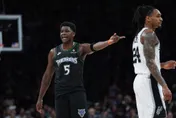 NBA/比賽還沒打完就認輸？愛德華茲剩8分鐘向對手致意挨批