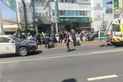 終點站是監獄！台北惡煞強盜逃台南　悍警當街破窗逮人