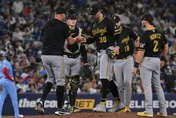 MLB/親睹海盜王牌首局首打席挨轟　超辣女友大罵三字經
