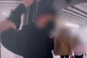 影/張文翻版？北車暴走男不爽被撞　失控「月台揮刀」